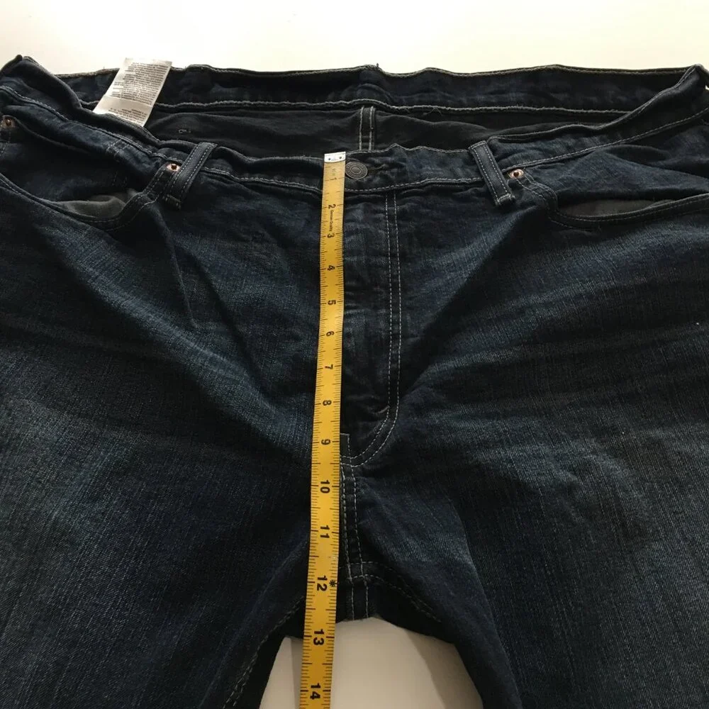 Levi's 559 Relaxed Straight Mens Jeans Size 40x32 Dark Wash